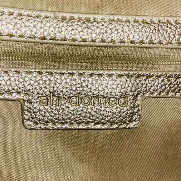 ahdorned pebble grain vegan leather crossbody bag with guitar strap incl… - Picture 12 of 14